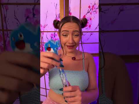 ASMR que começa no som e termina no ar 💦 #visualtingle #tingles #tapping