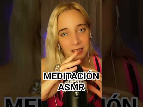 ASMR Y MEDITACIÓN GUIADA #asmr #meditación #meditaciónguiada #relax #calma #dormirrápido #bienestar