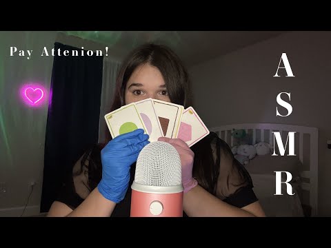 ASMR Fast and Chaotic Focus Test!  [Roleplay]