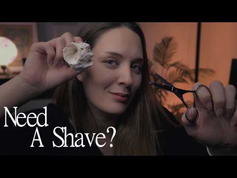 ASMR Need a Shave? (Realistic Barber Beard Trim & Personal Attention)