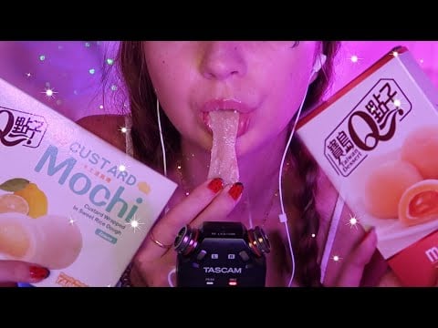 ASMR MOCHI 🍡 dégustation de 10 saveurs différentes