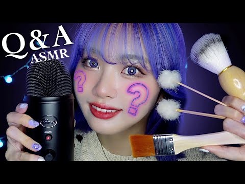 ASMR｜ささやき声で50の質問コーナー🗣＋寝落ちトリガー[40万人記念]