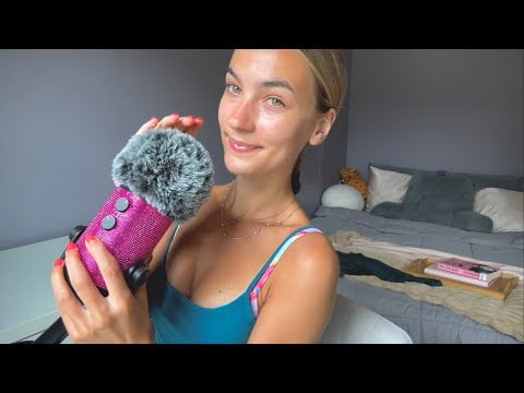 ASMR| Over Explaining (Mouth Sounds, Tapping, Fluffy Mic Cover)