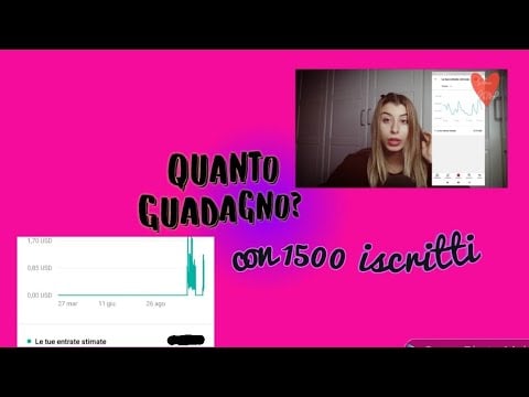 🇮🇹 ASMR ITA• QUANTO GUADAGNA un canale di 1500 iscritti? 💸🤔. #monetizzazione  #asmrita #asmr