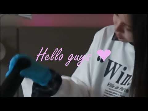 ASMR MIC PUMPING WITH MY TINY GLOVES 🤪💖
