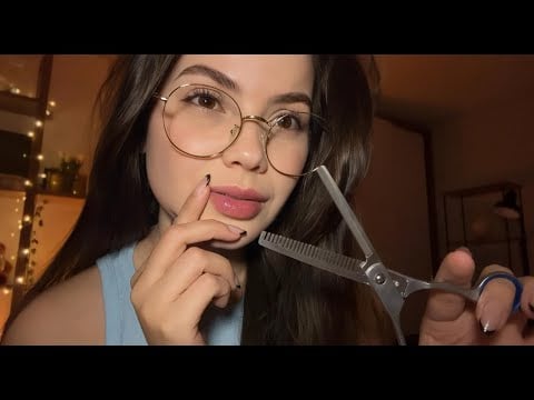 ASMR CORTE DE CABELO MASCULINO💇💙