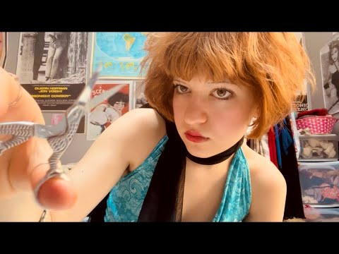 asmr ~ giving you a shag haircut (it’s 1973)