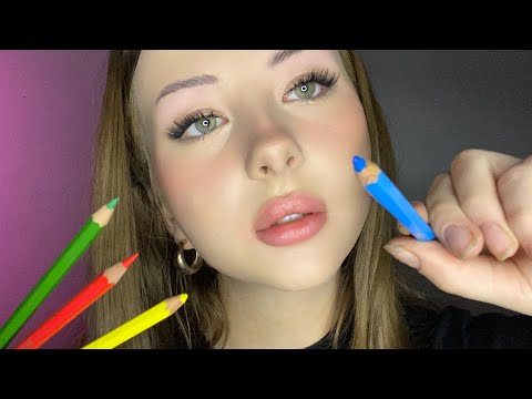 ASMR drawing on you ✍️