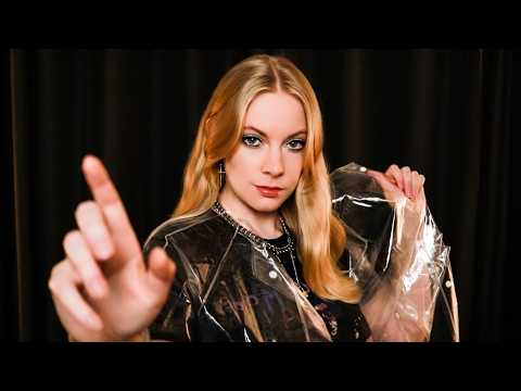 ASMR Crinkle Shirts 🧥 Slow Hand Movements, Binaural Fabric Sounds