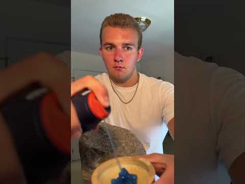 Asmr giving a haircut to a rock
