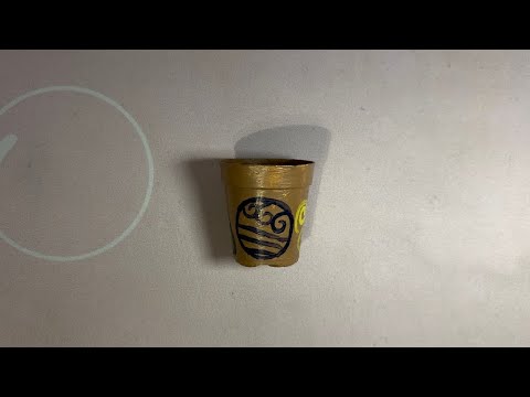 ASMR Tapping On An Avatar: The Last Airbender Plant Pot