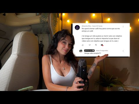 ASMR en la Autocaravana Improvisando Sonidos Relajantes