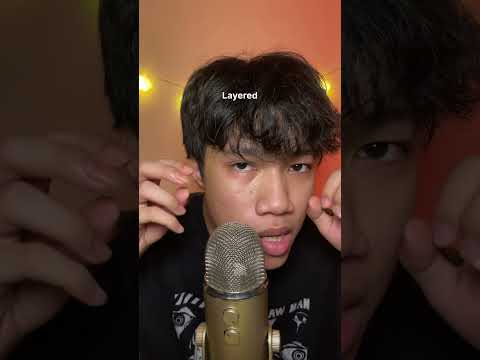 layered or echoed mouth sounds #asmr #mouthsounds #asmrtriggers #asmrtingles #asmrvideo #shorts