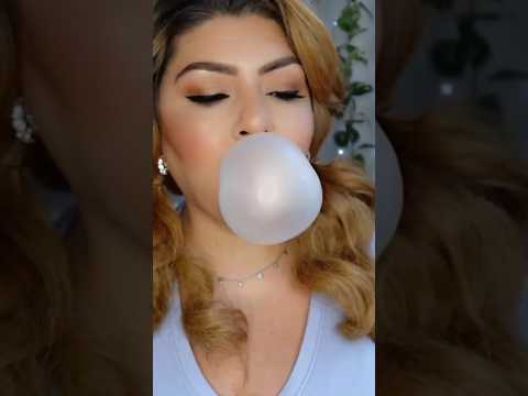 Full Video👉@WhispEatingBabeASMR #asmr #makeup #asmrviral  chewing gum #tinglewithme #asmrmakeup #