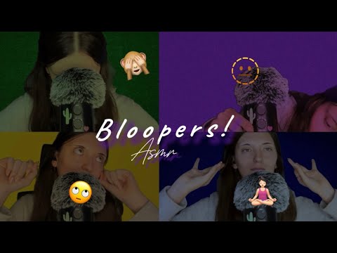 ⚠️ BLOOPERS ASMR CHE NON SONO ASMR (hai 5 min per non rilassarti) ⚠️
