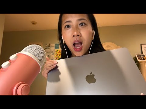 ASMR UNBOXING MY NEW MACBOOK! 💻