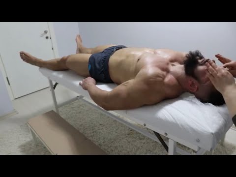 ASMR PROFESYONEL HEAD Chest oily MASSAGE  #asmrsounds