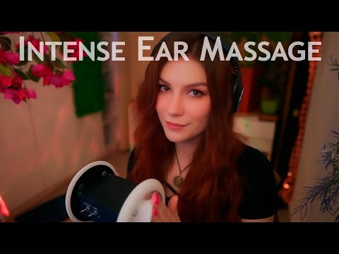 ASMR Fast Ear Massage 💎 Fast & Aggressive, Ear Rubbing and Tapping, No Talking