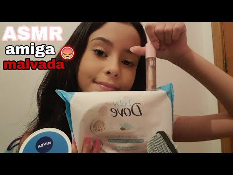 ASMR AMIGA CUIDANDO DA SUA PELE🧖‍♀️👳🏻‍♀️