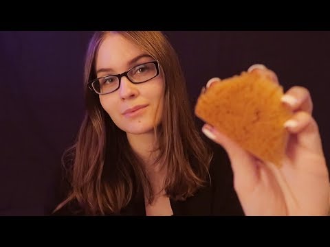 ASMR Sleep Spa Roleplay (Salt Scrub, Sponge, Reiki)