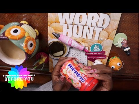 ASMR Word Hunt Mentos Chewing Gum Job Search