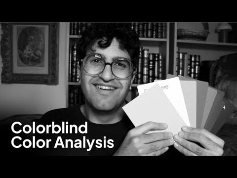 [ASMR] Doing Your Color Analysis (You're Color Blind)