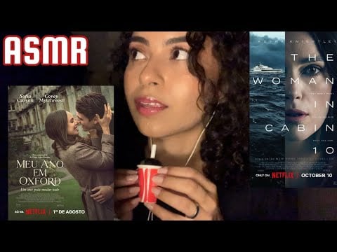 ASMR COMENTANDO FILMES- Meu ano em Oxford & A mulher da cabine 10.