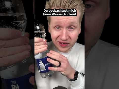 Du beobachtest mich beim Wasser trinken! #asmr