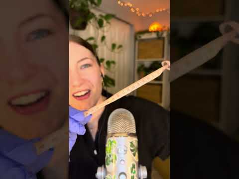 let me measure you for a tattoo #asmr #asmrroleplay