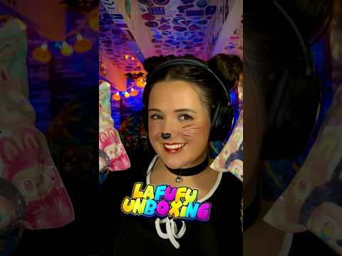 ASMR mystery lafufu unboxing part 2 🩷 Comment what lafufu you want/ have?