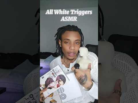 ASMR But Every Trigger is WHITE (Super Tingly) #asmr #asmrshorts #asmrvideo #asmrsounds #sleepsounds