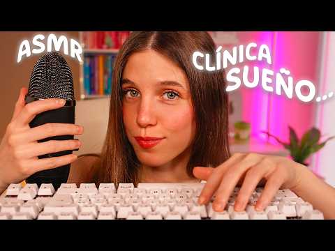 ASMR CLÍNICA del SUEÑO 👩🏼‍⚕️✨ El EXAMEN más RELAJANTE para DORMIR (Atención Personal)