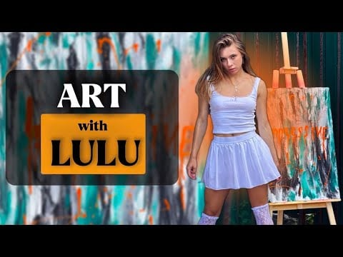 [4K ASMR]  Try on haul Art with Lulu ✨