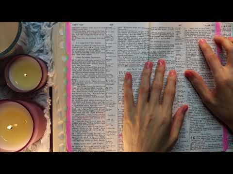 Binaural Bible ASMR Reading ft.  KindledPromise ASMR | 3D Audio