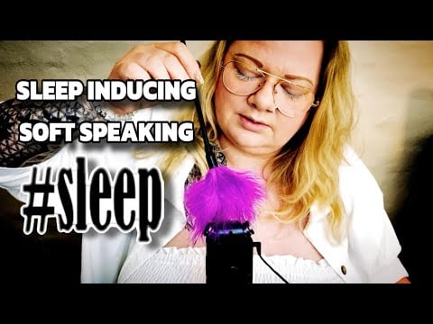 [ASMR] SLEEP inducing soft speaking| Soft "ocean" sounds| Layered visuals (English & Danish)