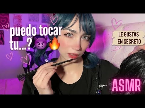 ¿Me dejas tocar tu cabello…? 😈 | ASMR Roleplay
