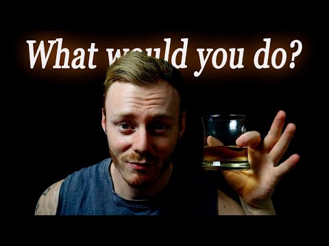 Whiskey and Weird Questions | ASMR