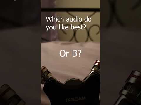 Which audio do you like better? 🎙️✨