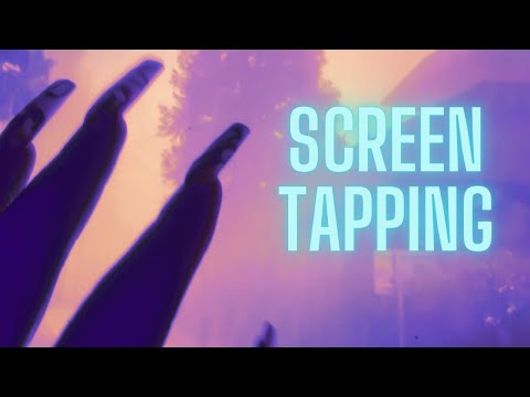 ASMR | 💦Fall Asleep Fast: Aggressive long nail tapping on camera📷 **no talking** | Rain Sounds