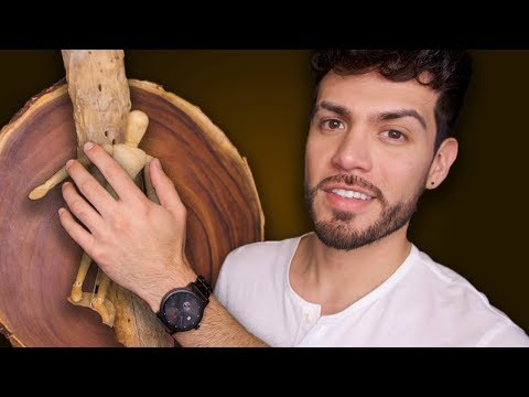 ASMR - 1 HOUR of POWERFUL Tingles! Wood! (Male Whisper)