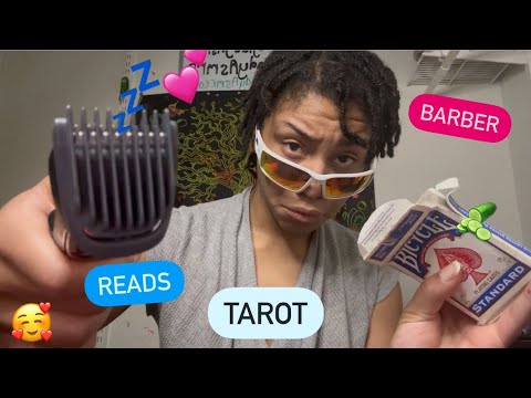 ASMR - Tarot Reading Barber (Crystal)