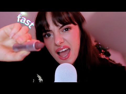 ASMR FR | FAST & AGRESSIVE Makeup 💥 (je te refais une beauté) 💄