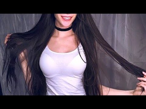 ASMR Hair Brushing, Playing, Braiding 💗 ♥ [RECOVERED VIDEO]