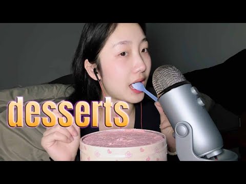 ”KC Sleeping Aid” eat desserts🍰funny and good sleep 🌙💤 #acmp #asmr