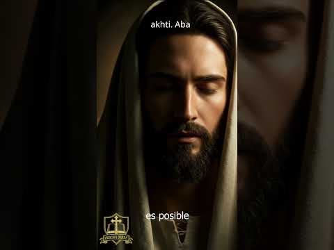 La oración de Jesús, en arameo Amén.