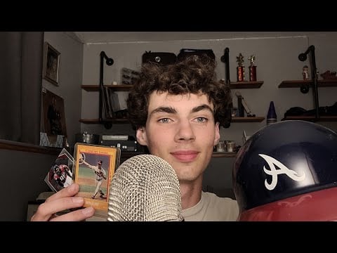 ASMR Sports Memorabilia Store Roleplay⚾️🏀🏈| ASMR Whispered Shop