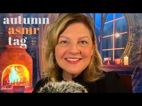 The Autumn ASMR Tag Created by @FigburyWitchASMR Featuring A Cozy Background by @AutumnCozy 🧡🍁✨