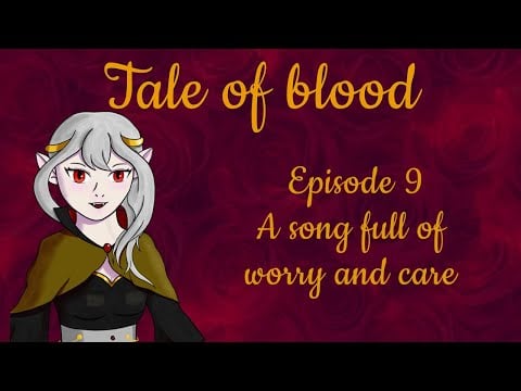 {Asmr} Vampire girl comforts you [flute music] [worried] [comforting for fear] [f4m]