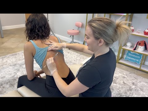 Scraping Away Back Pain - Resetting Her Entire System with Loud Back CRUNCHES