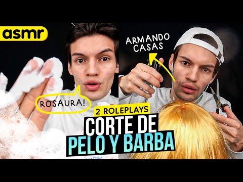 ASMR ROLEPLAY Corte de Pelo y Barba | ASMR Español | Mol